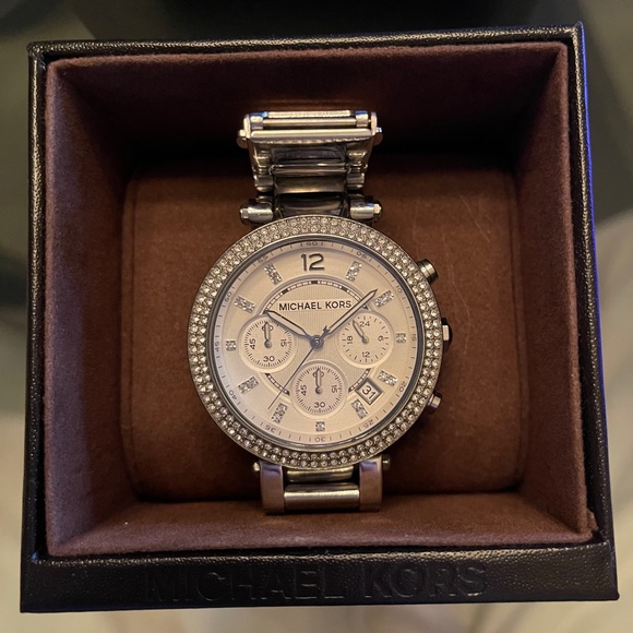 Michael Kors Silver Stainless Steal Watch main image 7